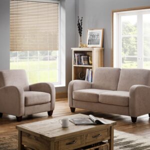 VIVO - Mink, 3 Seat Sofa